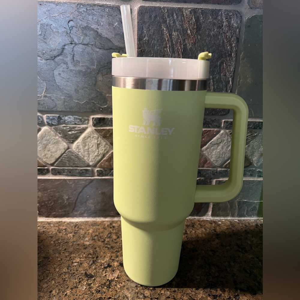 Stanley 40oz Stainless Steel Tumbler - Citron Colorblock